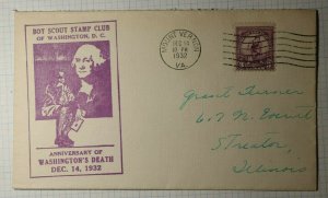 Boyscout Club Washington Bicentennial Mt Vernon Stamp Co Ad Contents 1932