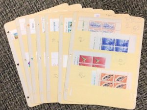 New Zealand Collection 1957-88 Semi-postal Miniature & S/S  7 pages 220+ Stamps