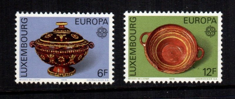 Luxembourg 585 - 586 Europa MNH Cat $2.00