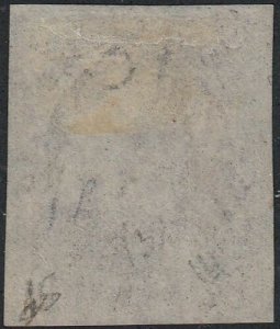 U.S. 1 1847 MH POG 4 Mgn.  (71521) 
