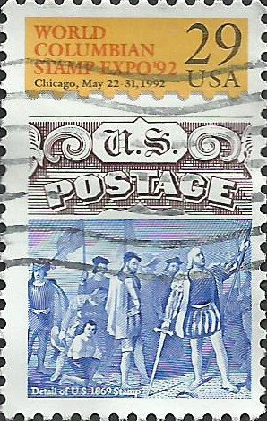 # 2616 USED COLUMBIAN STAMP EXPO    