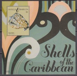 2011 Antigua & Barbuda 4923/B684 Sea shells