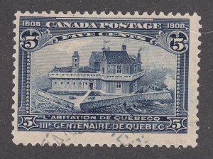 Canada #99 Used Quebec Tercentenary Issue