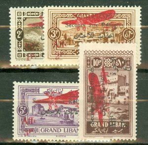 Lebanon CB1-4 mint CV $60