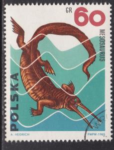 Poland 1310 Mesosaurus 1965