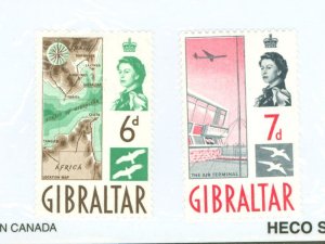 Gibraltar #153-154  Multiple