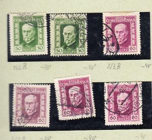 Czechoslovakia Auction Lot Pre-WWII Used