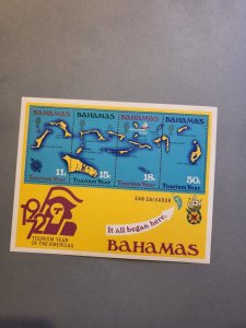 Stamps Bahamas Scott #343a-d nh