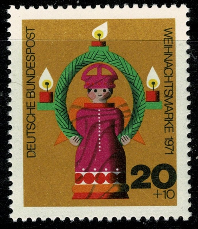 GERMANY 1971 CHRISTMAS STAMP SG 1611  MINT (NH) SUPERB