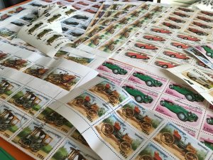 Cars Motor vehicles motor cars stamps for Craft or to collect R24782