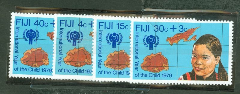 Fiji #B7-B10  Single (Complete Set)