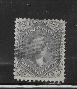 #70B Used Single Crease UL.