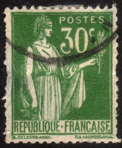 1933, France, 30c, Used, Sc 264