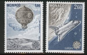 MONACO Scott 1368-9 MNH** Europa 1983 stamp set CV$3.50