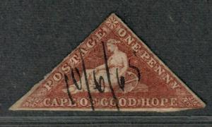 Cape Of Good Hope Sc#12 Used/F-VF, Cv. $325