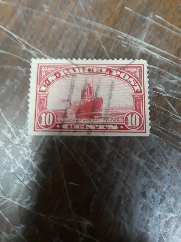 USA 10c Vf Parcel Post 1912
