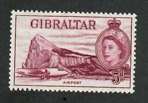 Gibraltar; Scott 139; 1953; Unused; NH