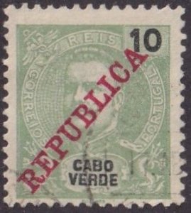 Cape Verde #87 Used