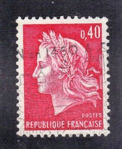 FRANCE SC# 1196 USED 40c 1967