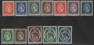 $St Vincent Sc#186-197 M/H/VF, complete set, Cv. $44