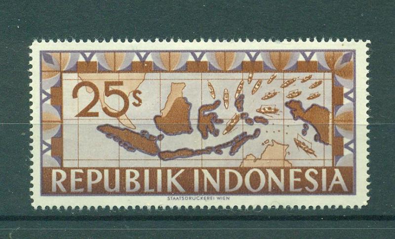 Indonesia sc# 56 mh cat value $1.10