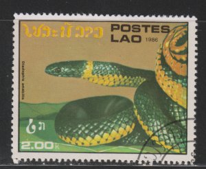 Laos 725 Snakes 1986