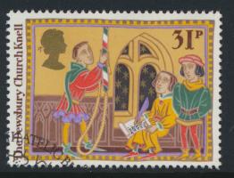 Great Britain  SG 1345 SC# 1166 Used / FU with First Day Cancel - Christmas 1986