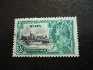 Stamps - Malta - Scott# 184 - Used Part Set of 1 Stamp