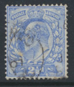 GB   SG 231   SC#  131  Used partial  dated cancel    see detail & scans