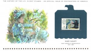 THE HISTORY OF THE U.S. IN MINT STAMPS MARY CASSATT