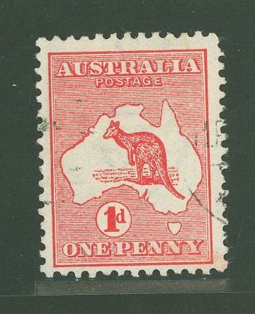 Australia  #2v Used Single