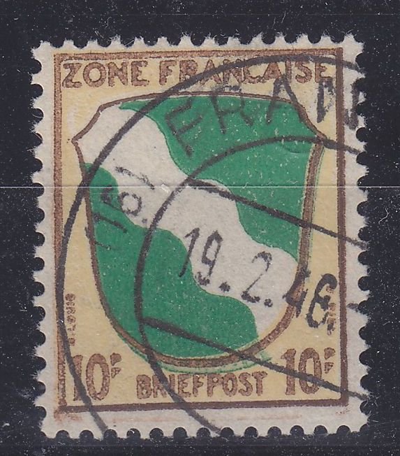 GERMANY Alliiert Franz. Zone [Allgemein] MiNr 0005 ( O/used ) [01]