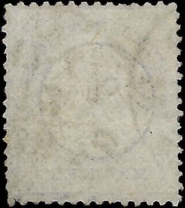 c1872 Germany 7kr - Sc# 10 - Solid with Some Short Perfs - Cat= $85!