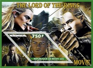 Stamps. Cinema. The Lord of the Rings 2019 year 6 sheets perforated MNH**