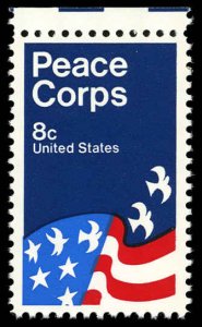 US Sc 1447 VF/MNH - 1972 8¢ Peace Corps - P.O. Fresh