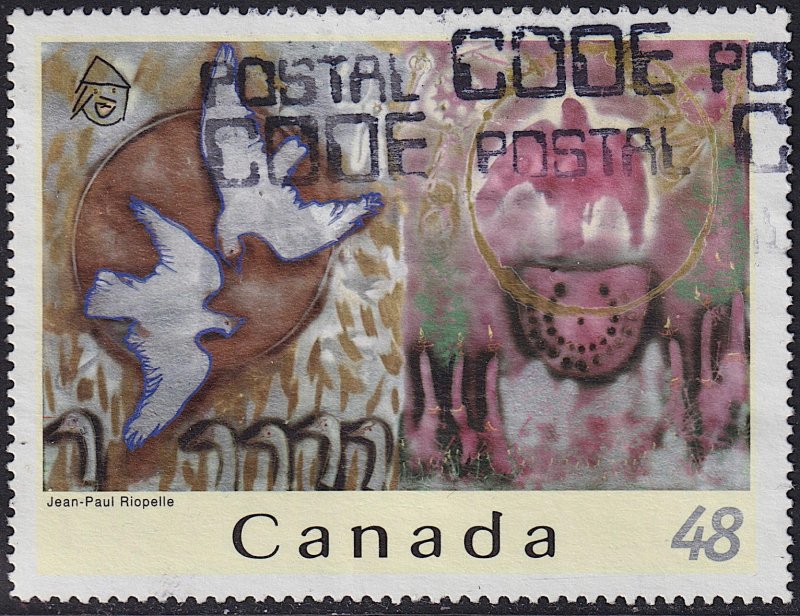 Canada - 2003 - Scott #2002e - used - Art Painting Jean-Paul Riopelle