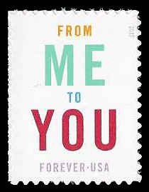 PCBstamps  US #4978 {49c}From Me To You, MNH, (18)