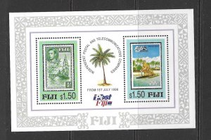 FIJI SGMS960 1996 INAUGURATION OF INDEPENDENCE MNH