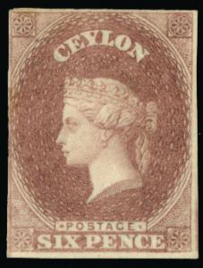 CEYLON 1857 (PROOF) SG1
