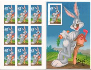 US 3137 - 32¢ Bugs Bunny Unused