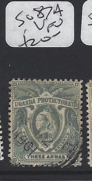 UGANDA  (P2705BB)    QV      3A   SG 87A   VFU