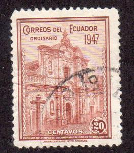 Ecuador 478 - Used-LH - Jesuits' Church (Quito)