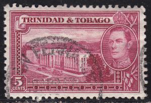 Trinidad & Tobago 54  General Post Office & Treasury 1941