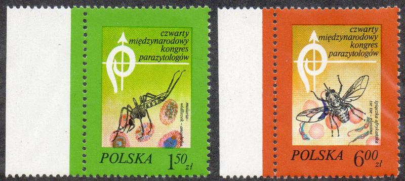 Poland  Scott  2274-2275  MNH  Complete