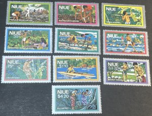 NIUE # 222-231--MINT NEVER/HINGED--COMPLETE SET--1978