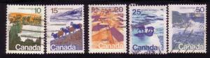 594-598 Canada Landscape Defin's, used cv $1.00