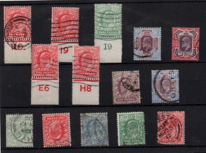 GB KEVII used collection various prints, Inv. WMKS, Controls etc. WS30299 