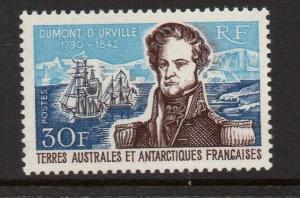 FSAT TAAF 1968 Dumont d'Urville Ship VF MNH (30)