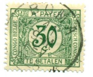 Belgian Congo  1923 #J4 U SCV (2022) = $0.25