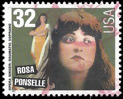 #3157 32c Opera Singers Rosa Ponselle 1997 Used